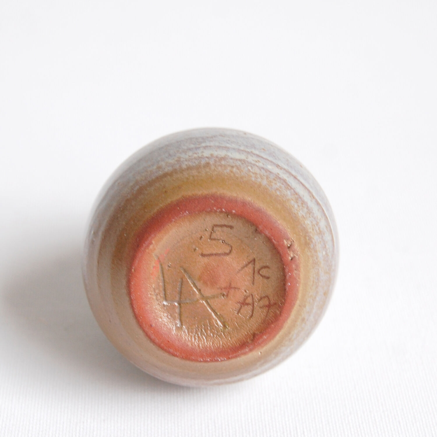 Miniature drop-shaped soliflore vase by Antonio Lampecco