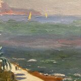 Olynthe madrigali (1887-1950) - coast in bastia. 1918