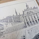Printed in 1890, Bordeaux, Quai de la Bourse.