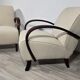 Art Deco Lounge Chairs from Jindřich Halabala, 1950s, Set of 2