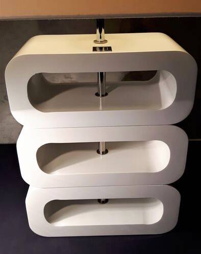 Paire de Lampes de Table Vintage • Jan des Bouvrie • 1990