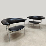 Dutch vintage design Meander Gamma lounge chairs Rudolf Wolf, Gaasbeek & Van Tiel