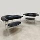 Dutch vintage design Meander Gamma lounge chairs Rudolf Wolf, Gaasbeek & Van Tiel