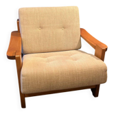 Elm and Maison Regain fabric armchair