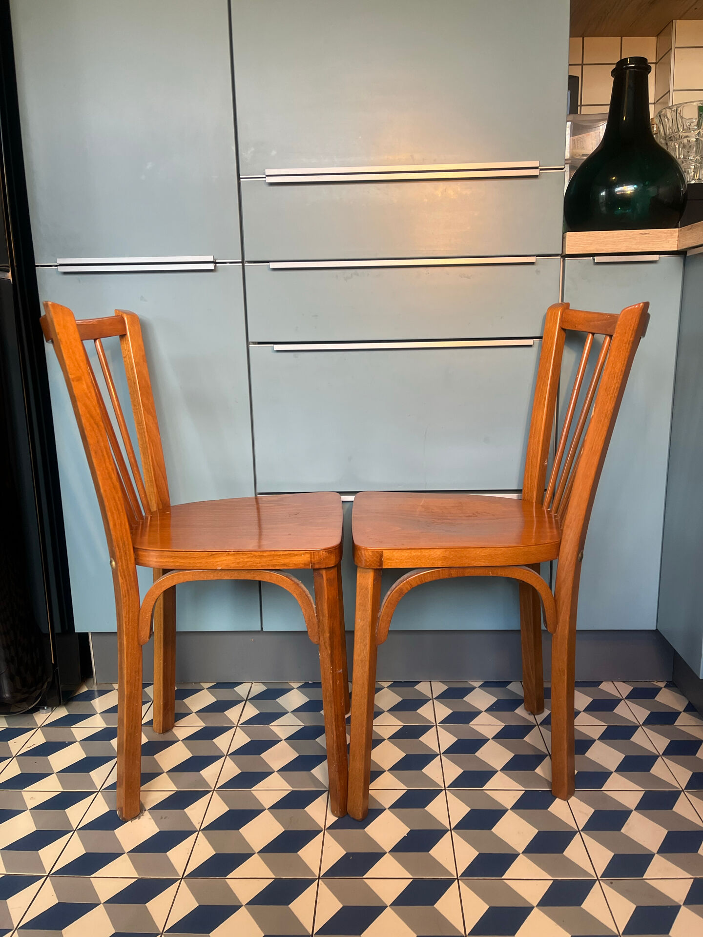 Pair of Baumann 53 chairs