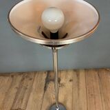Chrome floor lamp 1970s Erco