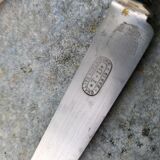 Série de 6 couteaux acier manche corne