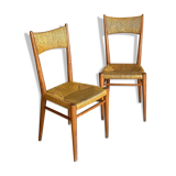 2 mulched chairs