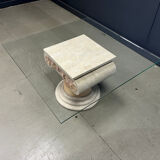 Tesselated column coffee table by Maitland Smith, 1970s