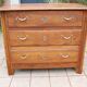 small Louis XV period walnut chest of drawers from the 18th century