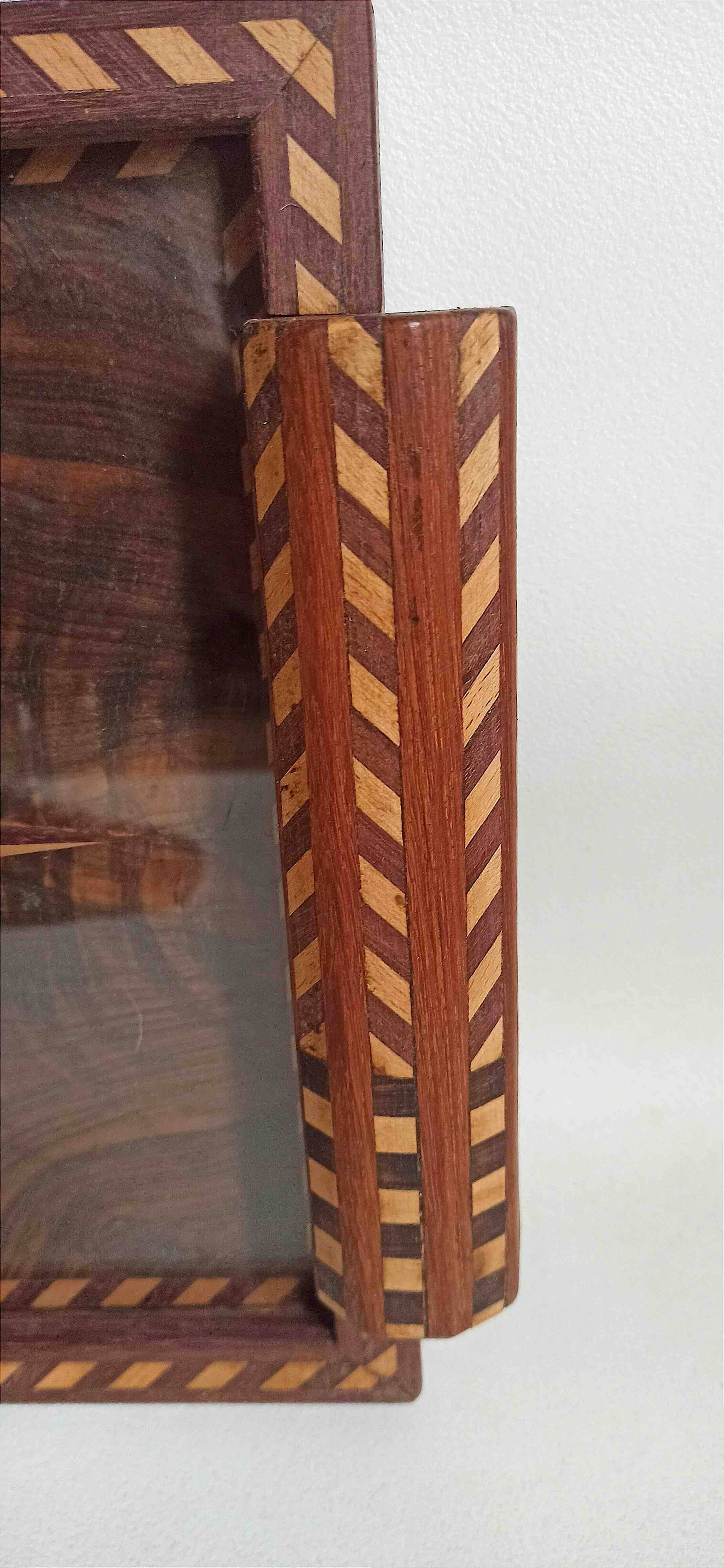 Art Deco marquetry tray