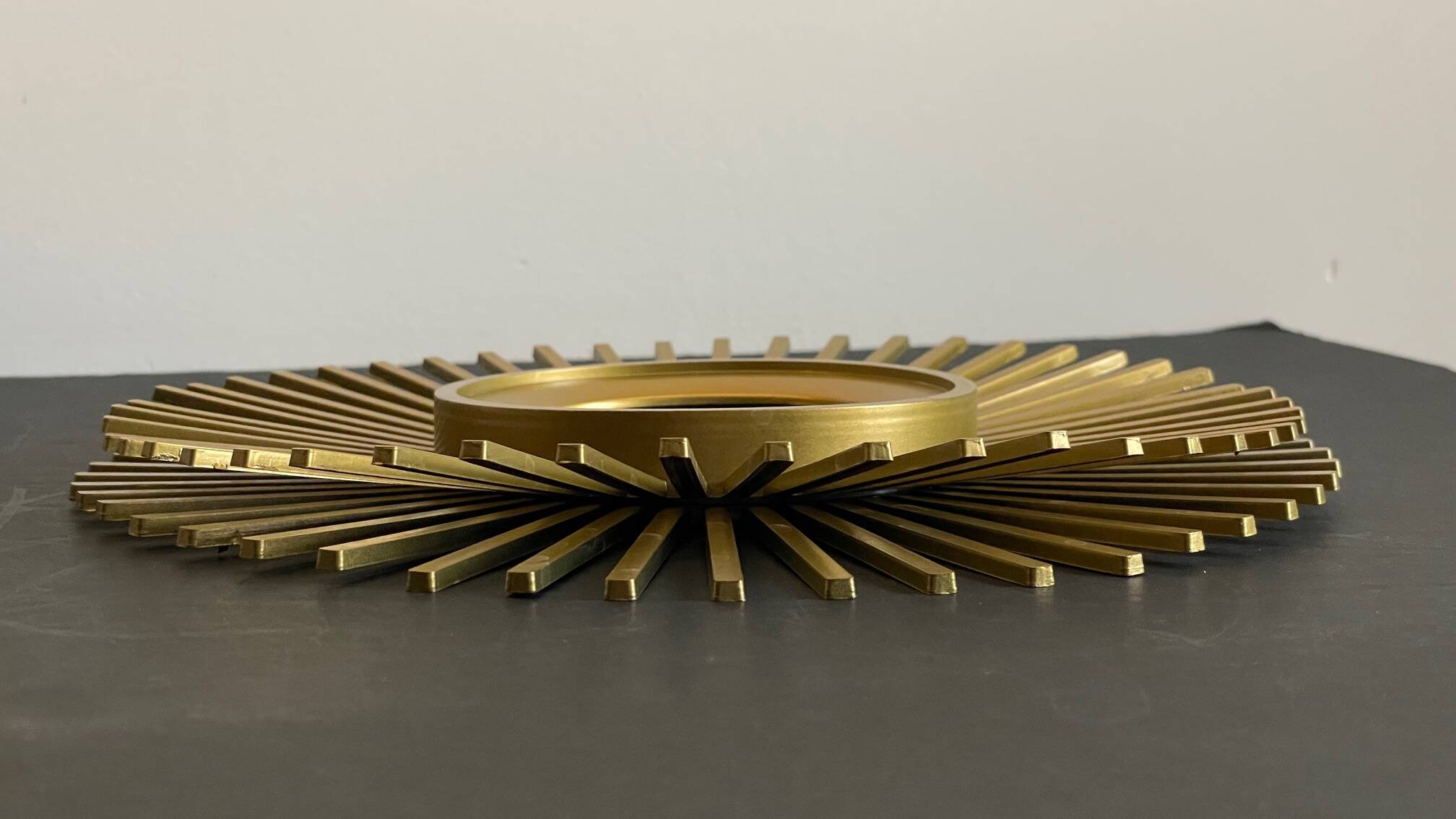 Mirror golden sun vintage style