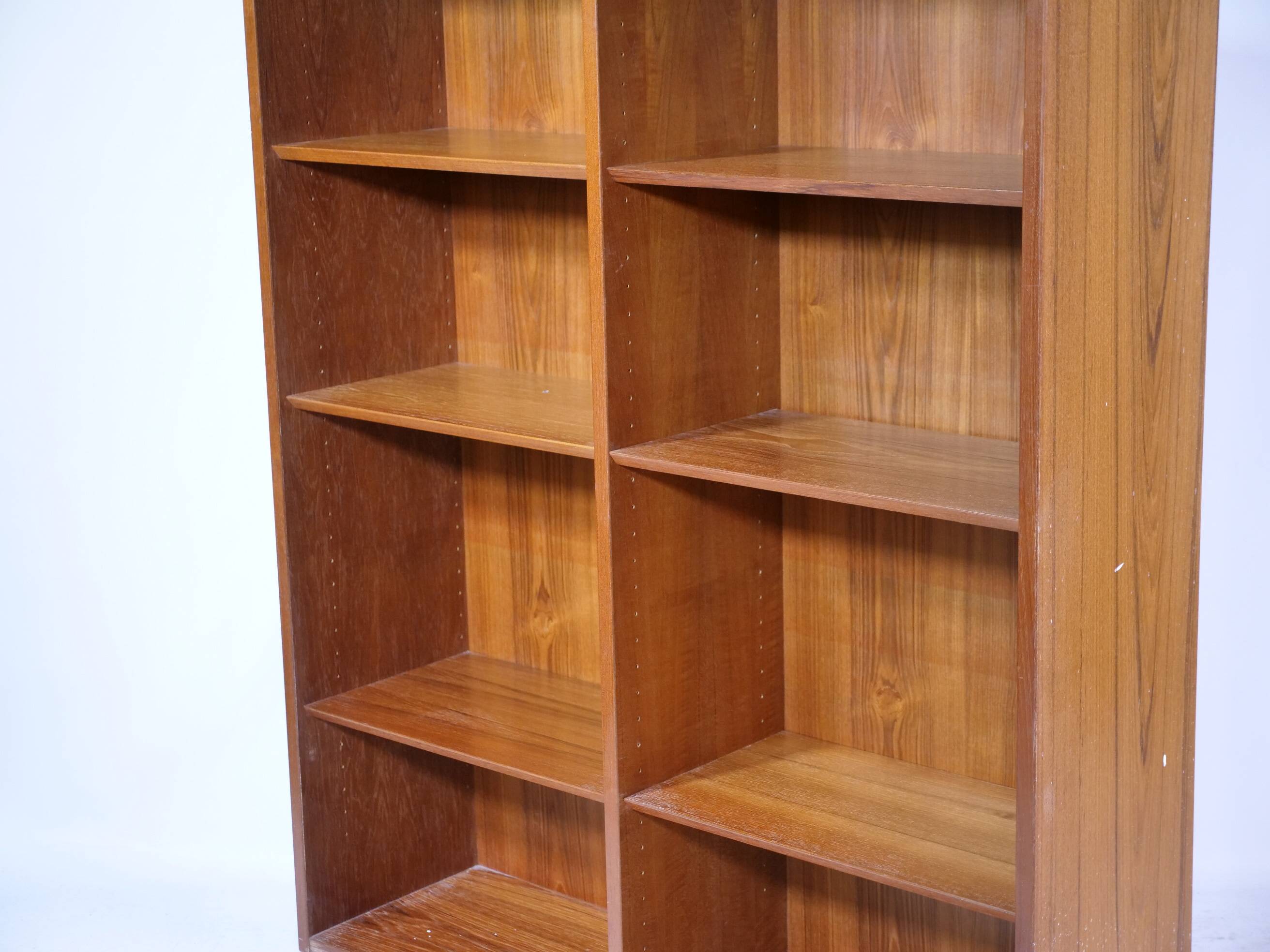 Bibliothèque en teck de style Mid-Century par Poul Hundevad, Danemark, années 1960