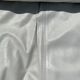 Danish Komfort white leather sofa