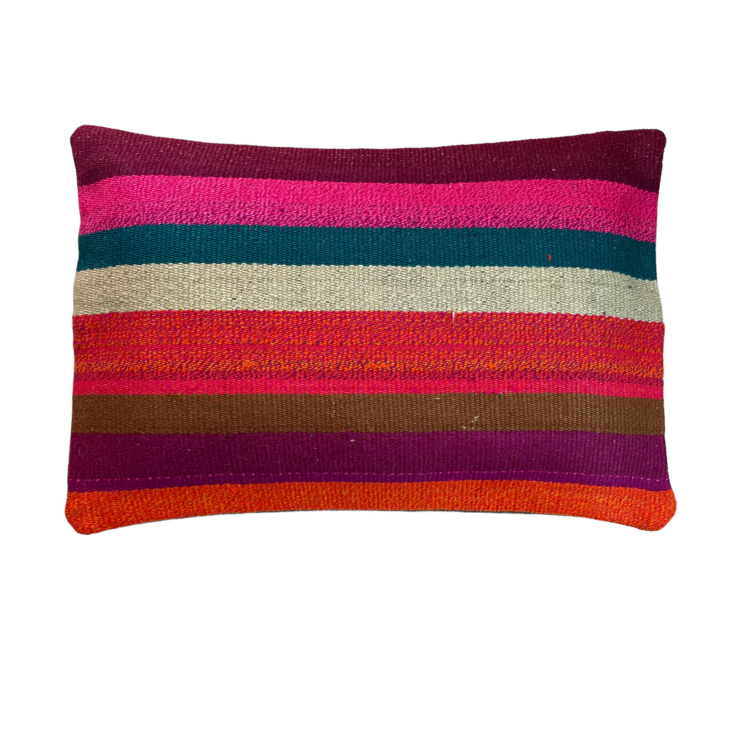 Vintage turkish handmade cushion cover , 30 x 50 cm