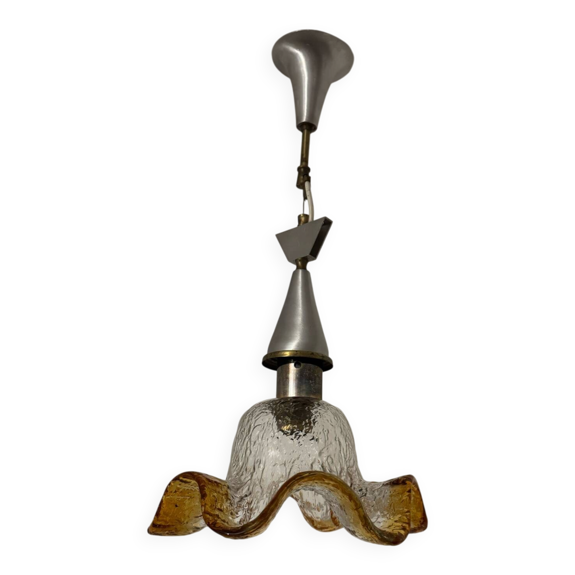 Murano glass chandelier from the 1970s.