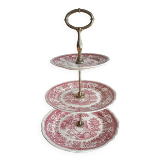 3-tier serving dish "Burgenland" Villeroy & Boch red