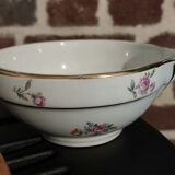 Old Saint Amand saucier and creamer bowl
