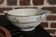 Old Saint Amand saucier and creamer bowl