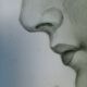 Magnificent portrait pencil drawing 19th century