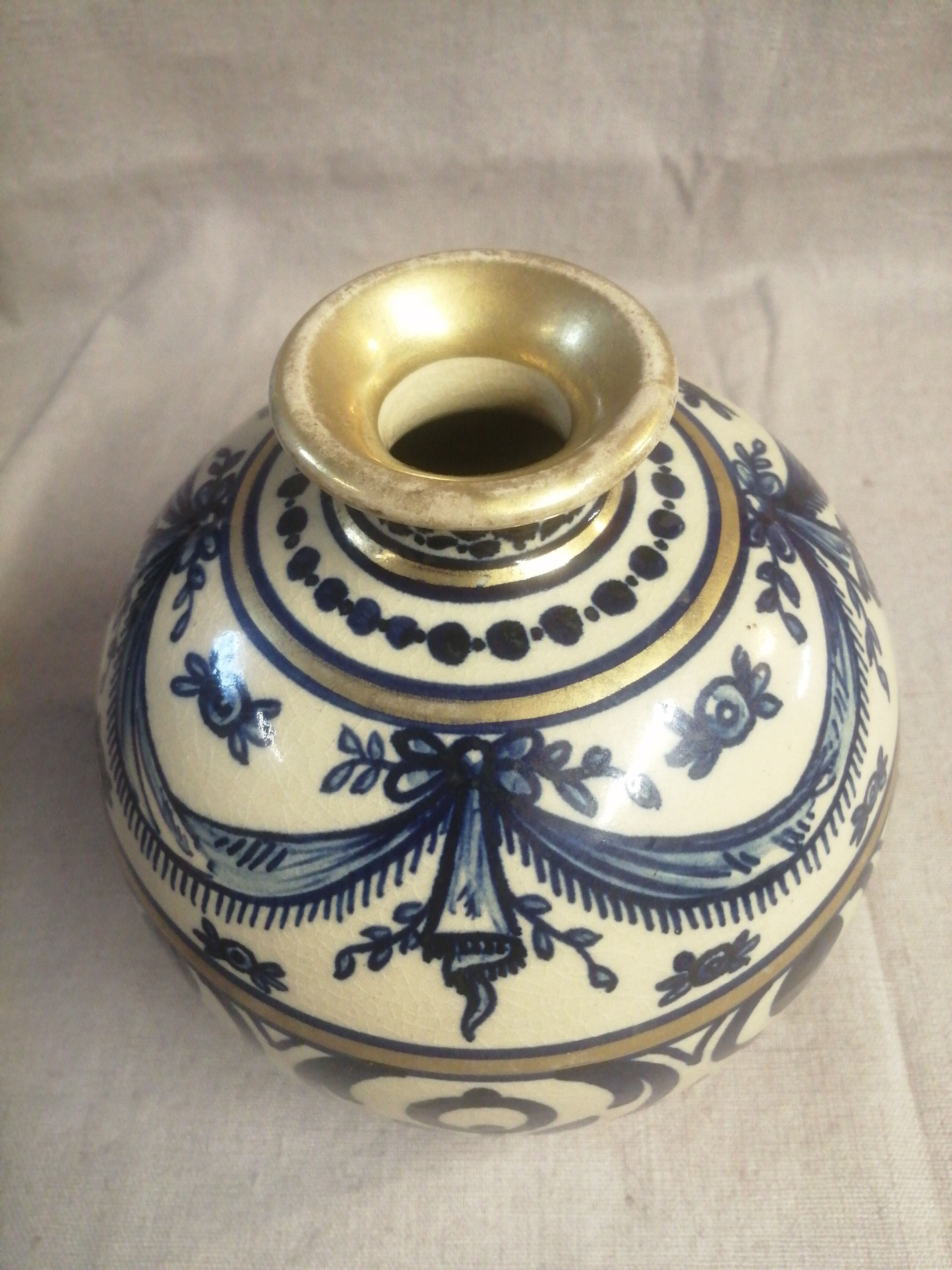 Vase art deco Alfred Renoleau