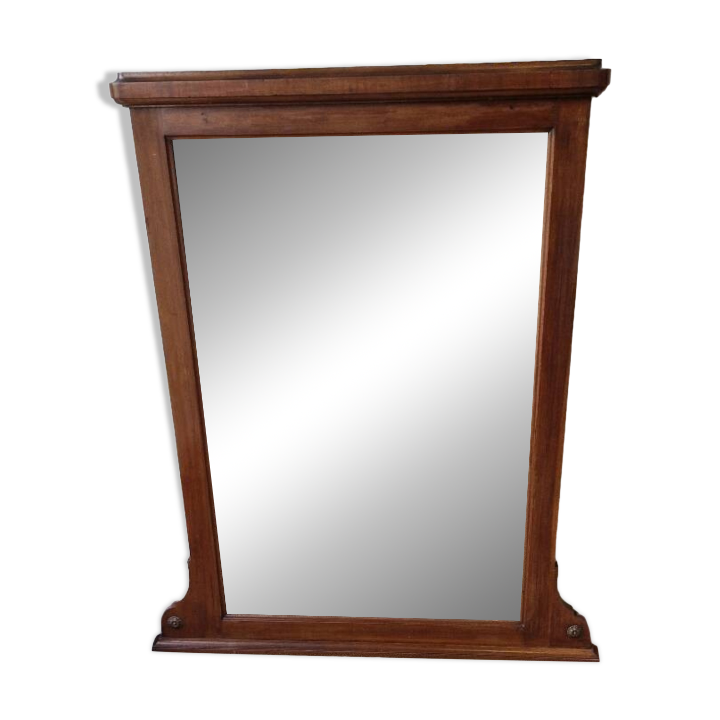 Mahogany mirror