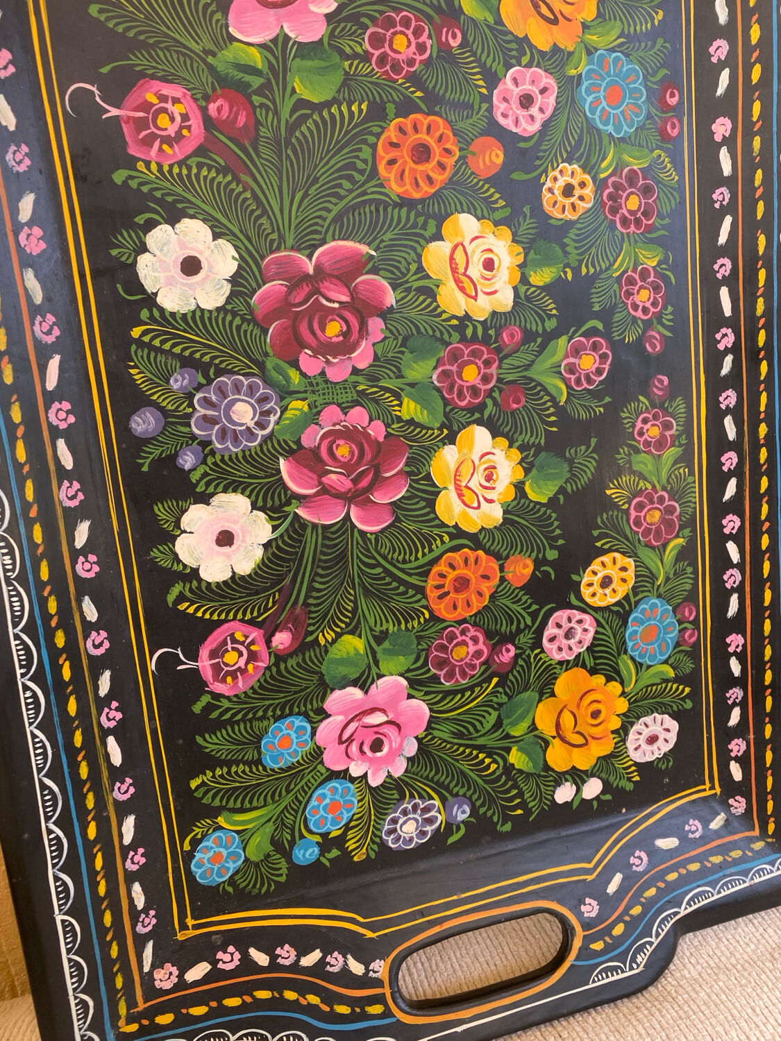 Great Mexican plateau floral decoration Oaxaca