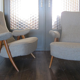 Chair living room 105 mid-century by Theo Ruth for Artifort, 1950 s
