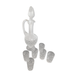 Carafe sharpened crystal