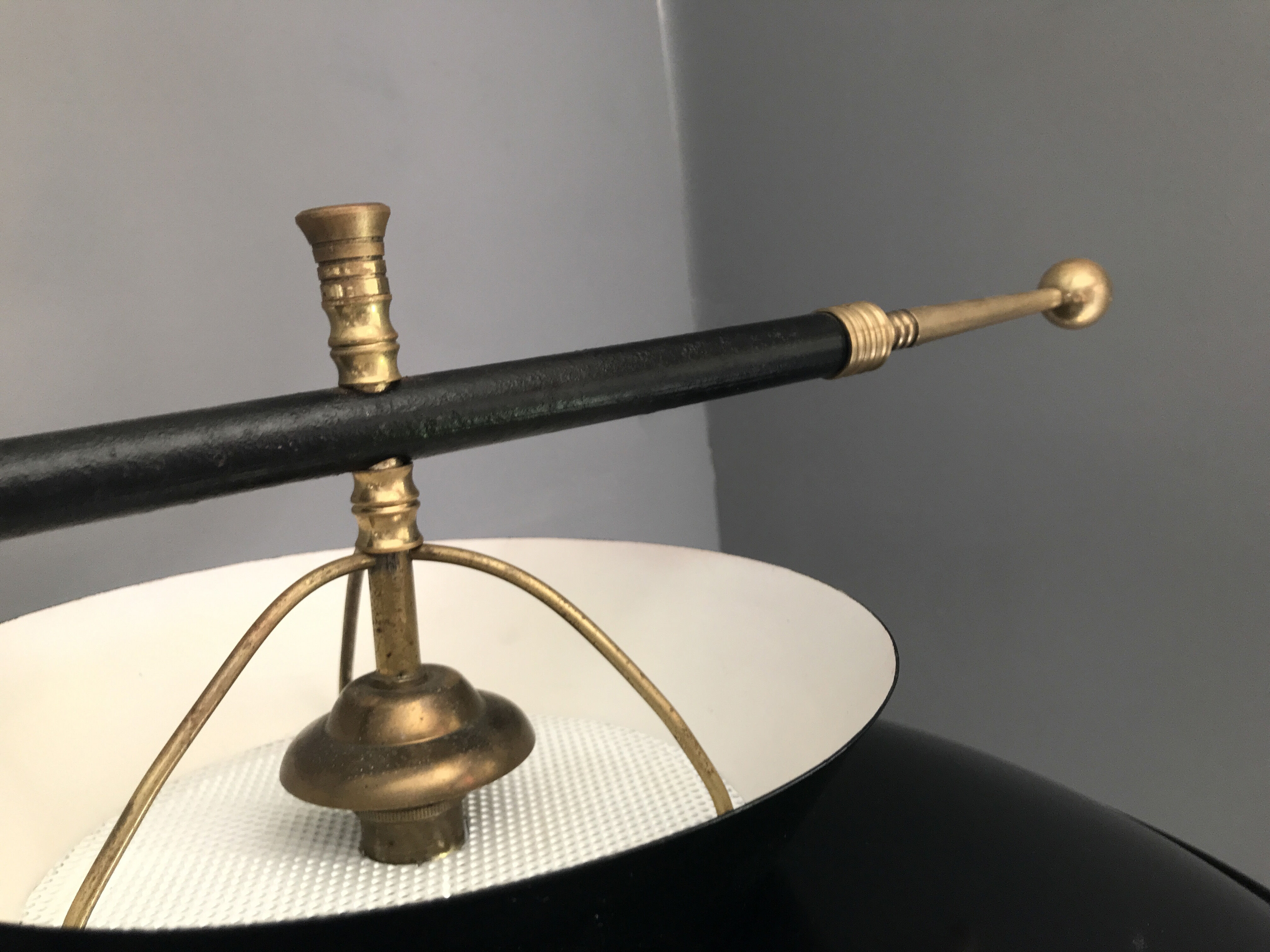 Arlus stem Wall lamp circa 1950