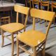Pair of old bistro chairs, 1950s