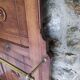 Vintage wardrobe door canna