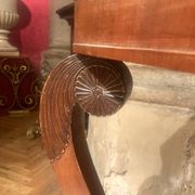Art Nouveau Italian Wooden Console Table