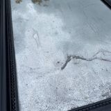 Louis Philippe mirror black stained mirror