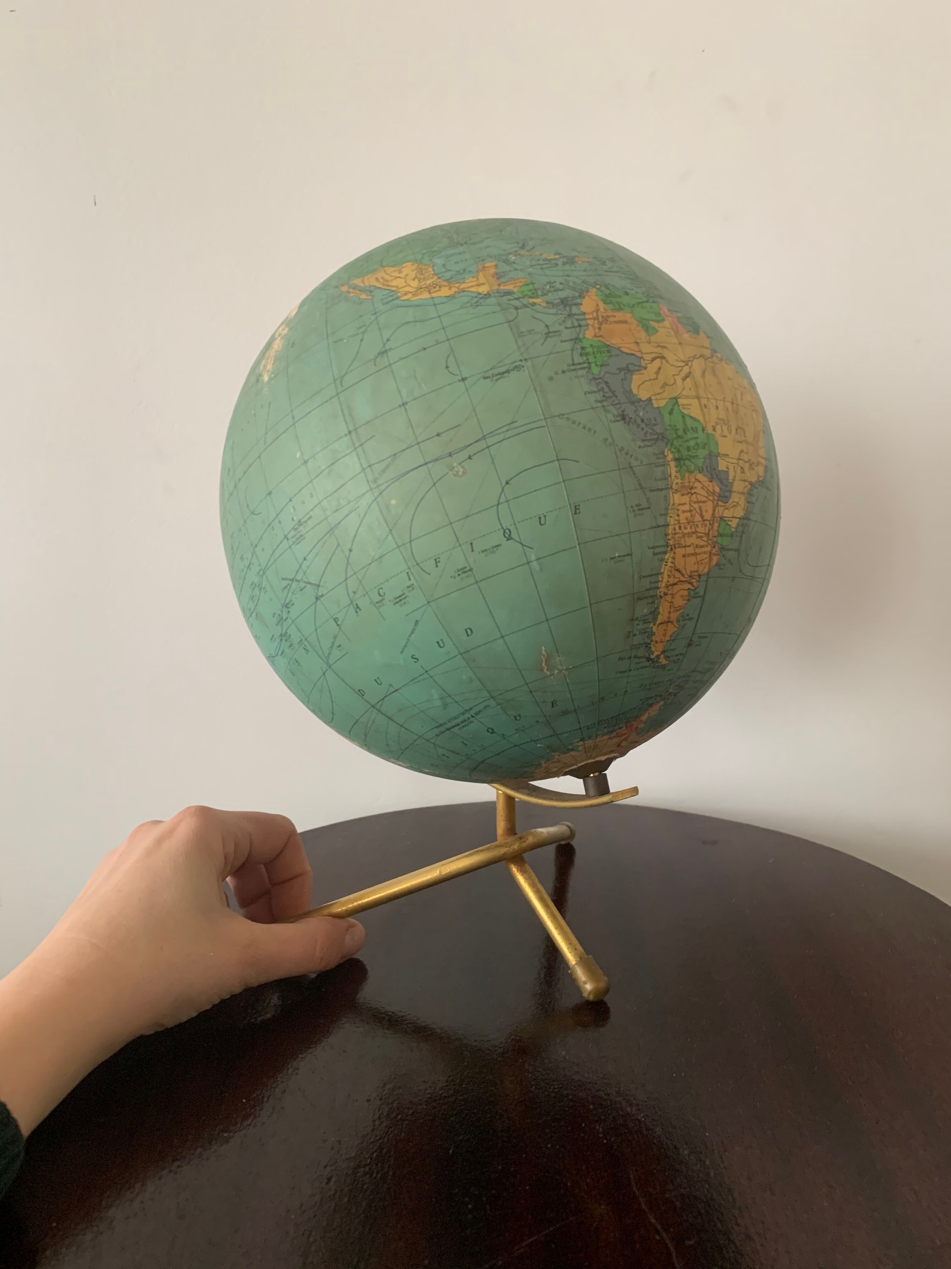 Old Earth Globe, 1967