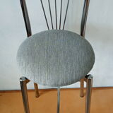 Chrome bar stool