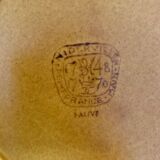Rare 6 Niderviller Model Fauve Dessert Plates