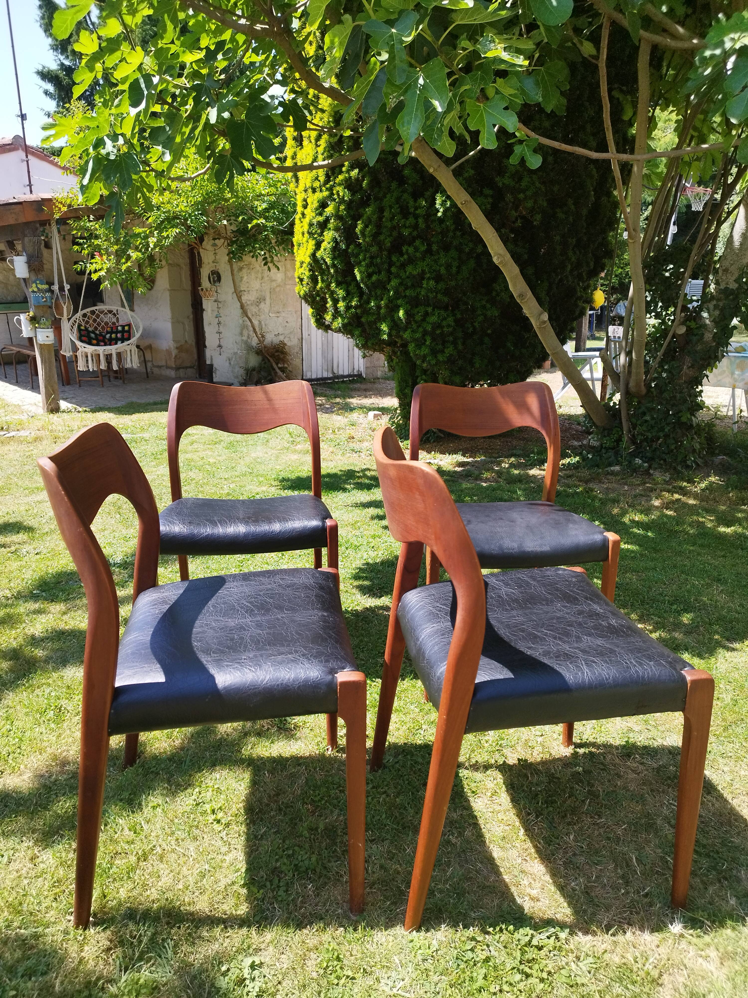 Chaises Niels Otto Moller