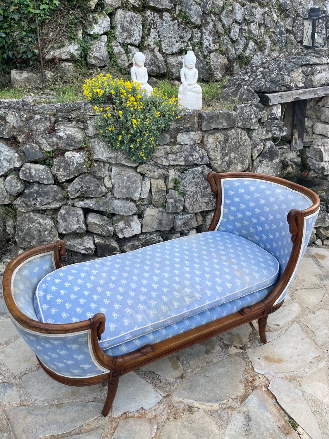 Little Duchess with swan's neck in mahogany, Empire period