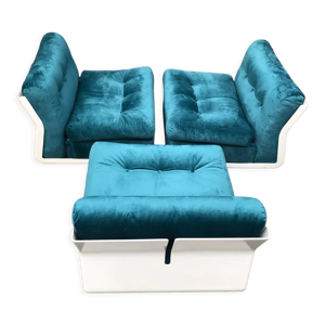 3 fauteuils amanta de