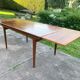 Rosewood table 60s with extensions of LB manufacturer