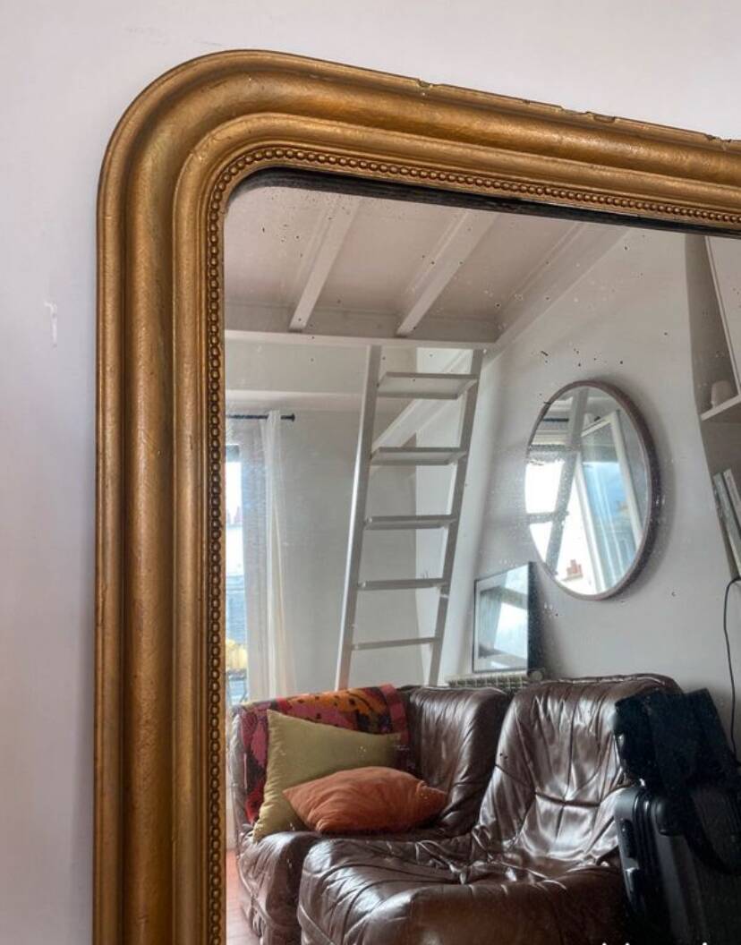 Large Louis Philippe mirror