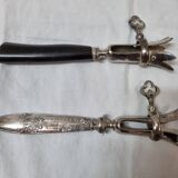 Leg pliers horn handle art deco