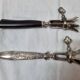 Leg pliers horn handle art deco