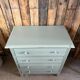 Commode de style Art Déco verte (rénovée)