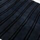 6x8 Navy Blue & Black Striped Kilim Rug, 174x240Cm