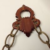 Vintage brown Quartz clock in CM brand polystyrene