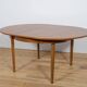 Mid century round extendable dining table and chairs from mcintosh, 1960s, set of 5