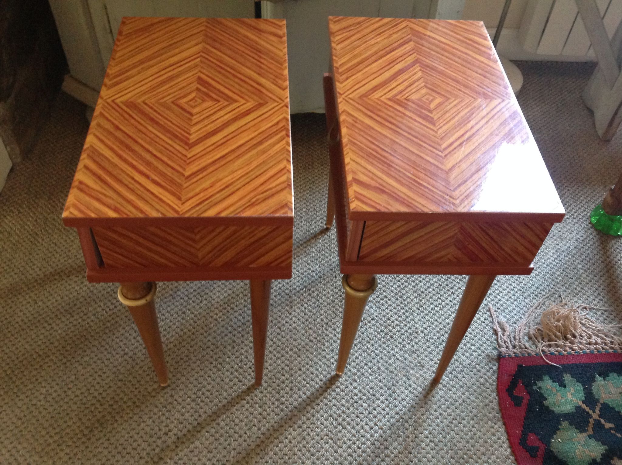 Pair of bedside tables