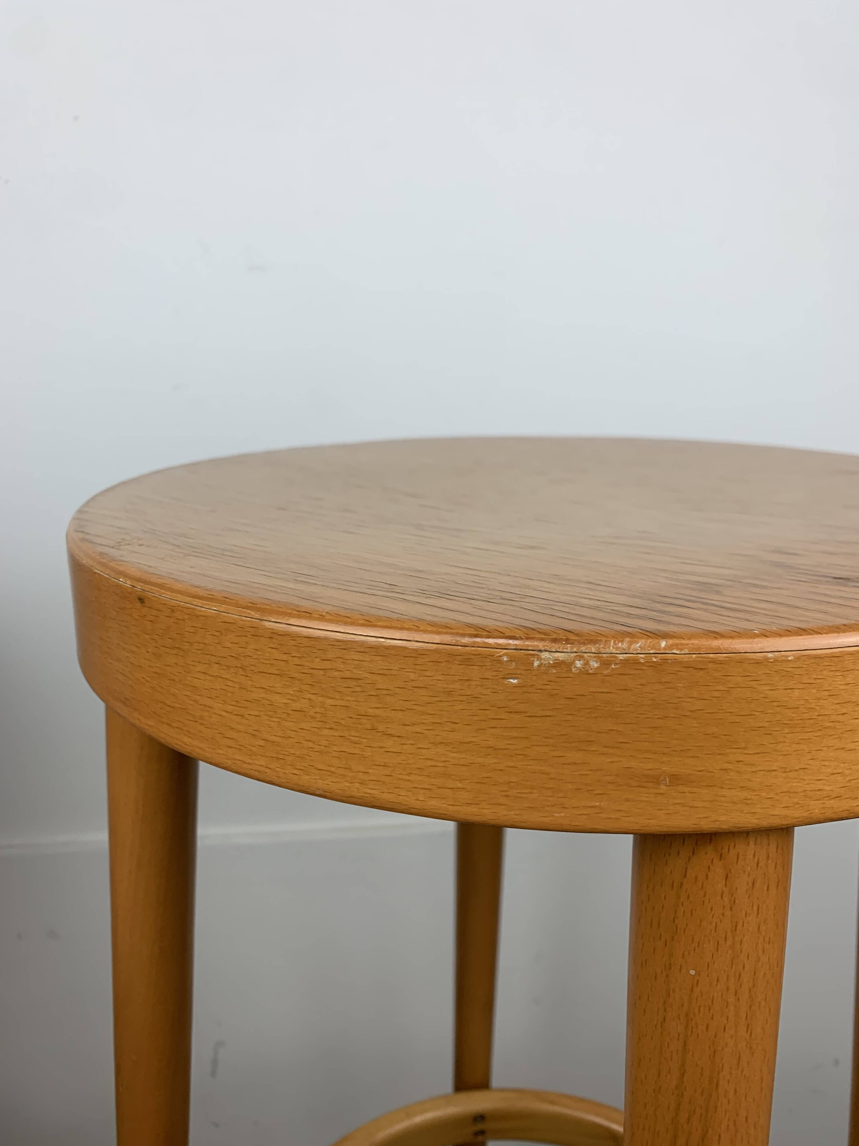 3 tabourets de bar Baumann, années 60, vintage